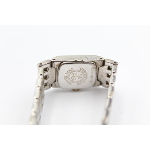 1218 - A Rotary hallmarked .925 silver quartz women's wristwatch - approx. gross weight 65 grams