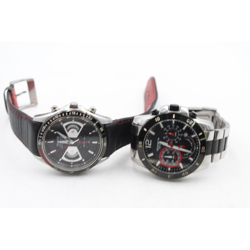 1219 - Two quartz chronograph men's wristwatches, Accurist and Sekonda