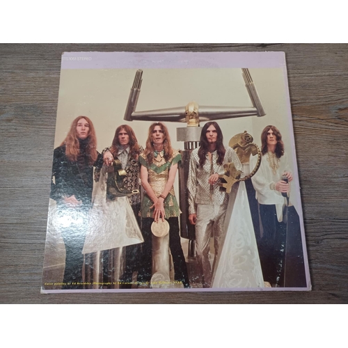 644 - Seven Alice Cooper vinyl records, one 'Pretties for You' (STS 1051 with promo sticker to front cover... 