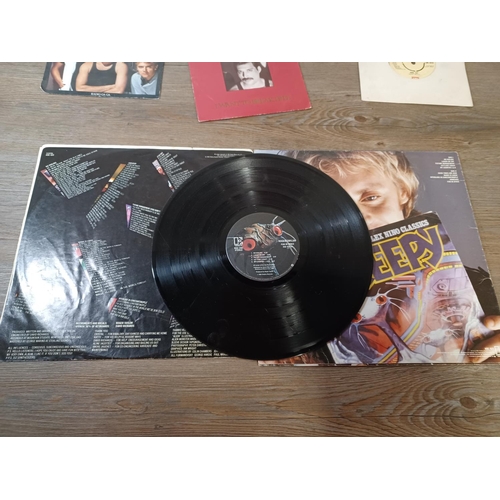 650 - Six Queen related vinyl records to include Queen 'Live Killers' double LP (EMSP 330), Roger Taylor '... 