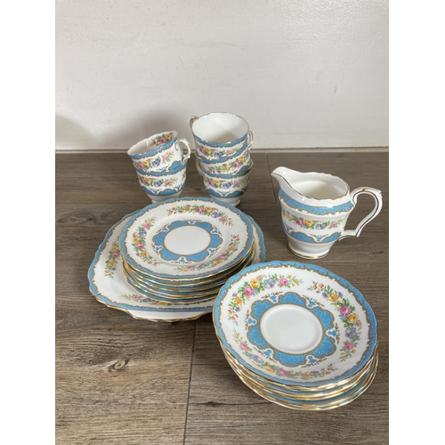 303 - A collection of ceramics to include Emma Bridgewater Polka Dot side plate, Portmeirion Botanic Garde... 