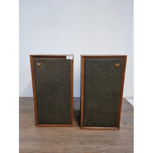 624 - A pair of Wharfedale Super Linton two-way hi-fi speakers