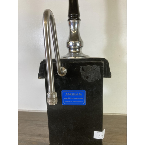 519 - An Angran Ltd model CQ handpump - approx. 67cm high