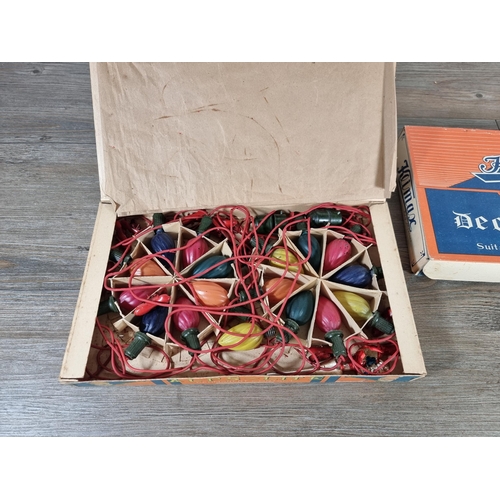 507A - Three boxed sets of vintage Christmas lights, two Klimax and one Alps-lite