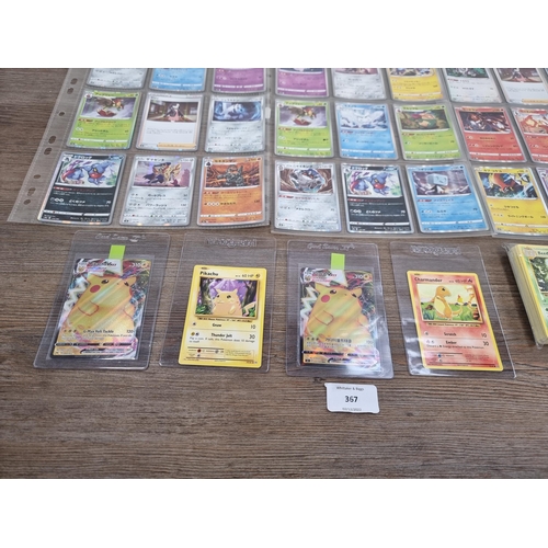 367 - A collection of Pokémon cards