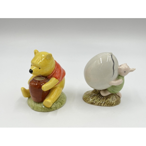 192 - Five ceramic figurines, Royal Doulton The Winnie The Pooh Collection Winnie The Pooh and The Honeypo... 