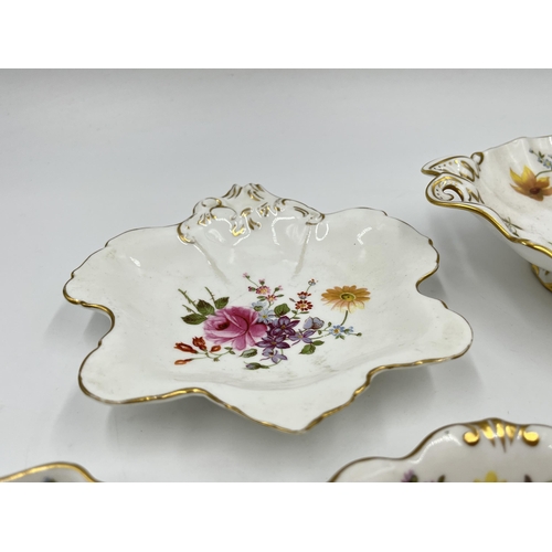 232 - Seven pieces of Royal Crown Derby Derby Posies china