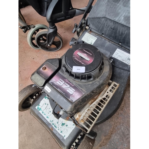 644 - An Atco-Qualcast R434 petrol lawnmower with Briggs & Stratton Sprint 375 engine