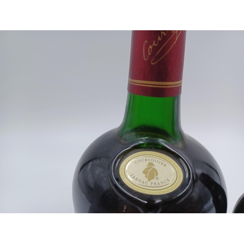 543 - Two bottles of French Courvoisier V.S. Cognac, one 70cl and one 10cl - both bottled at 40%