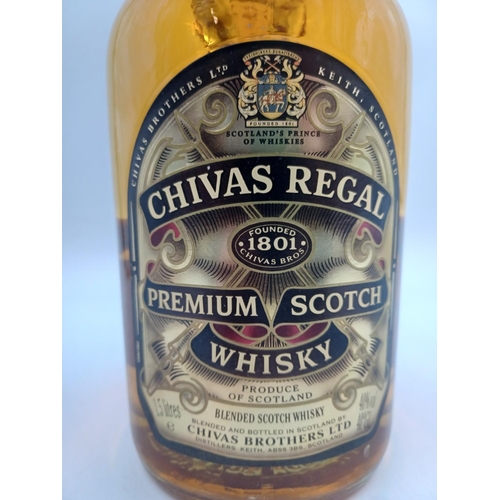 552 - A 1.5L handled bottle of Chivas Regal 12-year-old Premium blended Scotch whisky