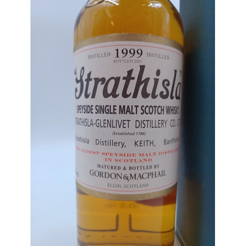 564 - A boxed 70cl bottle of 1999 Strathisla Speyside single malt Scotch whisky - bottled and matured by G... 