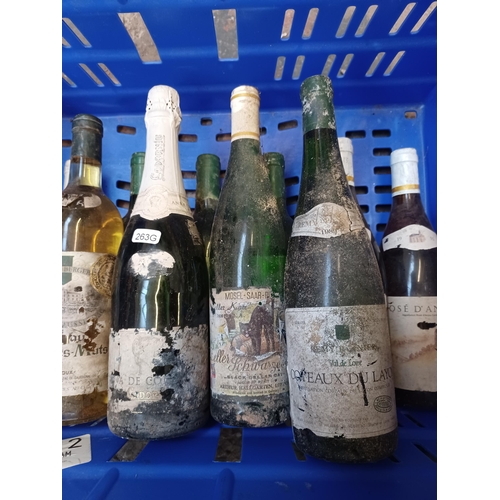 638 - Thirteen 75cl bottles of white and rosé wine to include three 1994 vin de pays des Côtes de Gascogne... 