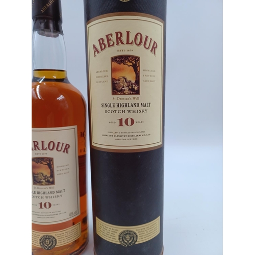 567 - A boxed 70cl bottle of Abelour 10-year-old single malt Scotch whisky - bottled at 40%