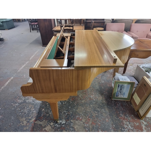 141 - A Broadwood London baby grand piano - approx. 100cm high x 151cm wide x 152cm deep