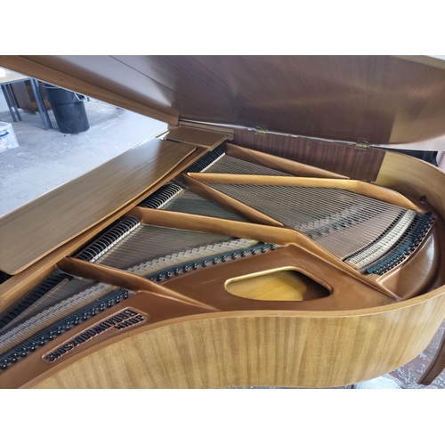 141 - A Broadwood London baby grand piano - approx. 100cm high x 151cm wide x 152cm deep