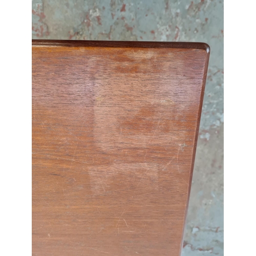 95 - A pair of G Plan Fresco teak bedside cabinets - approx. 53cm high x 45cm wide x 40cm deep