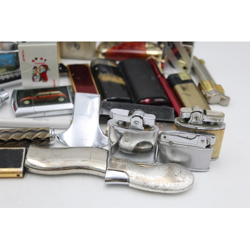 1236 - A large collection of cigarette lighters