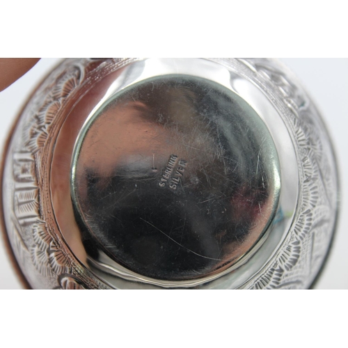 1254 - A vintage sterling silver Middle Eastern bowl - approx. gross weight 60 grams and 9cm diameter