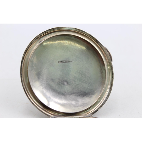 1260 - A Royal Warwickshire .925 sterling silver lady's compact - approx. gross weight 63 grams