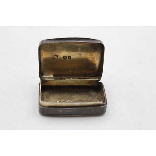 1272 - A George IV hallmarked London silver vinaigrette, dated 1826 - approx. gross weight 16 grams