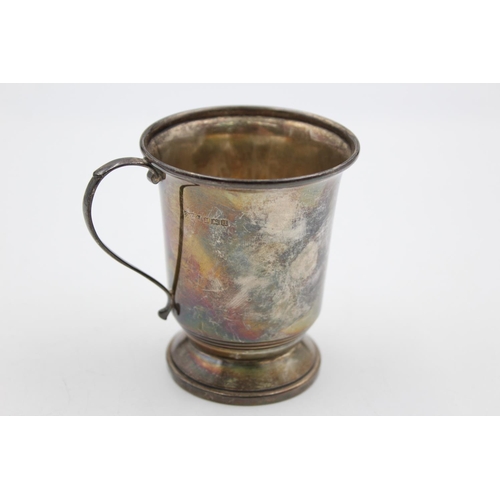 1276 - An Elizabeth II hallmarked Birmingham silver christening cup, dated 1994 - approx. gross weight 63 g... 