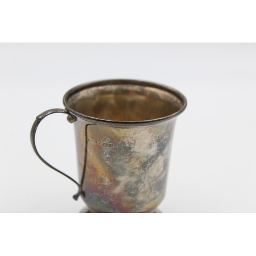 1276 - An Elizabeth II hallmarked Birmingham silver christening cup, dated 1994 - approx. gross weight 63 g... 