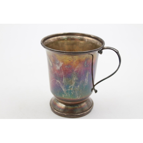 1276 - An Elizabeth II hallmarked Birmingham silver christening cup, dated 1994 - approx. gross weight 63 g... 