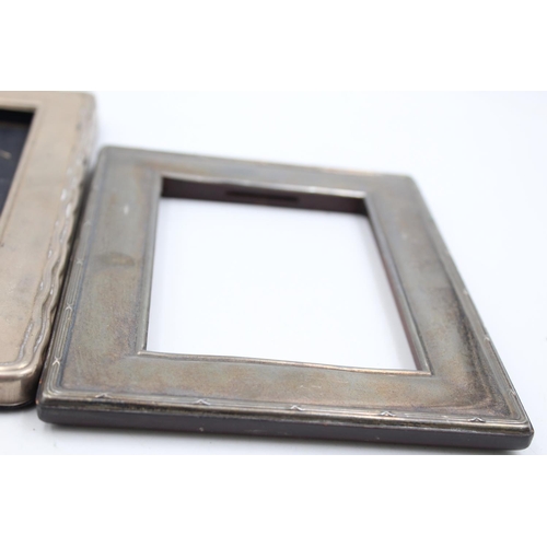 1285 - Four hallmarked silver photograph frames - approx. gross weight 639 grams