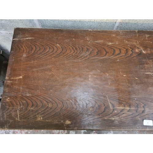 3 - A Younger Toledo chestnut sideboard - approx. 62cm high x 198cm wide x 48cm deep