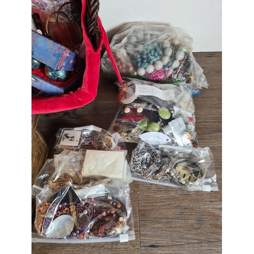 417 - Approx. 12kg of costume jewellery