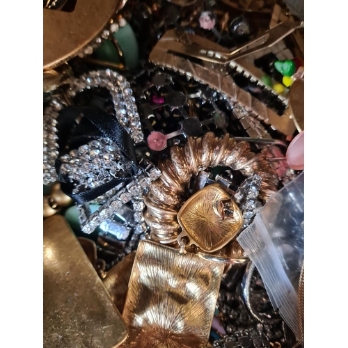 421 - Approx. 13kg of costume jewellery