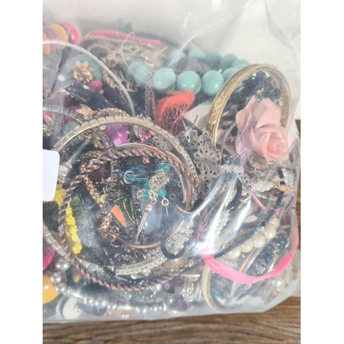 448 - Approx. 4.55kg of costume jewellery