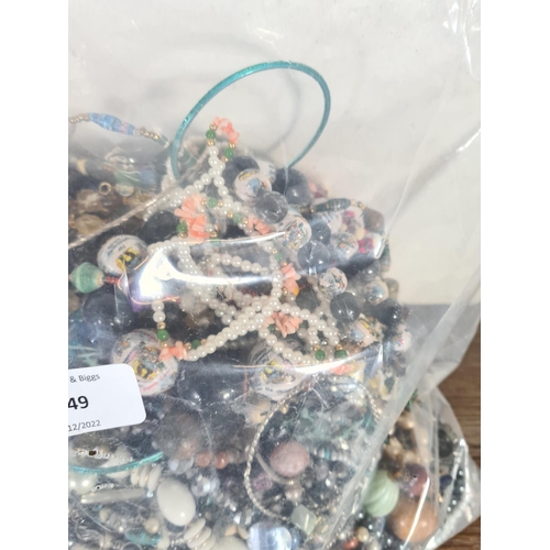 449 - Approx. 4.2kg of costume jewellery