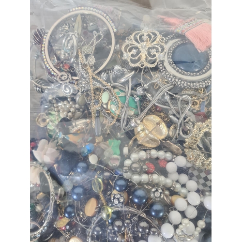 455 - Approx. 5kg of costume jewellery