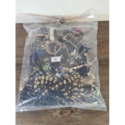 463 - Approx. 3.8kg of costume jewellery