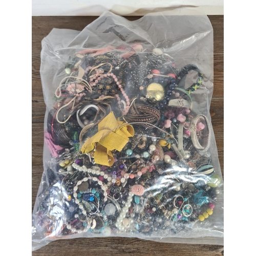 465 - Approx. 4.5kg of costume jewellery