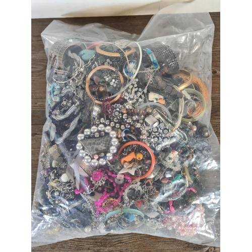 466 - Approx. 5.2kg of costume jewellery