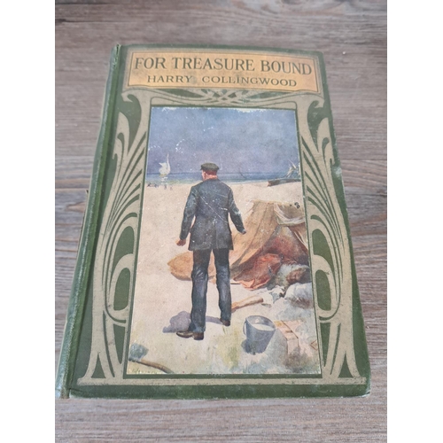 477 - Four early 20th century hardback books to include A Knight of St. John by Captain F. S. Brereton, Th... 