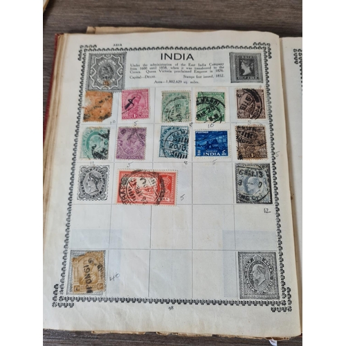 480 - A collection of antique and vintage worldwide stamps