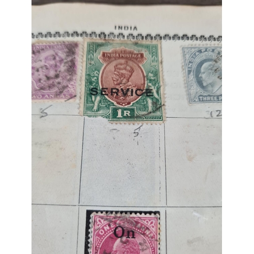 480 - A collection of antique and vintage worldwide stamps