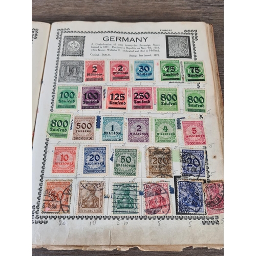 480 - A collection of antique and vintage worldwide stamps