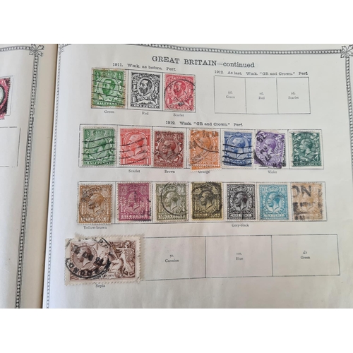 483 - A Stanley Gibbons Ltd The Ideal Postage Stamp Album containing antique and vintage worldwide stamps