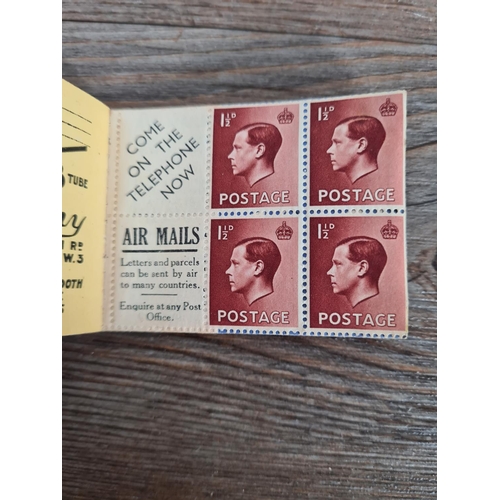 486 - An Edward VIII complete book of stamps