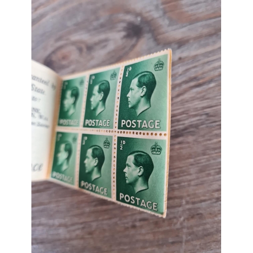 486 - An Edward VIII complete book of stamps