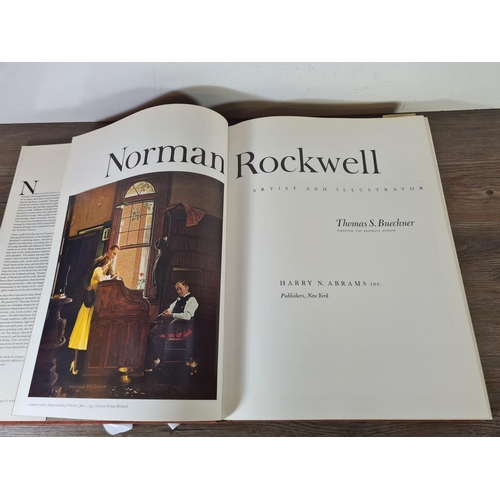 487B - A Norman Rockwell Artist and Illustrator hardback book by Thomas S. Buechner