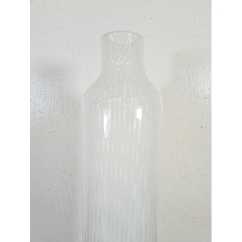 217 - A studio glass vase - approx. 35.5cm high