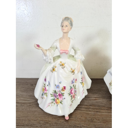 234 - Two Royal Doulton figurines, Diana HN 2468 and Samantha HN 3304