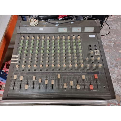 756 - A Yamaha MC1202 twelve channel mixing desk