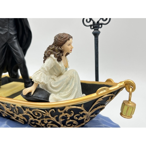 213 - The San Francisco Music Box Company The Phantom of the Opera musical figurine - approx. 20cm high