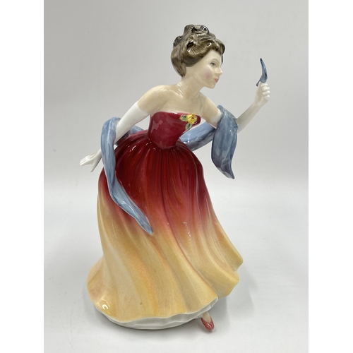 240 - Three Royal Doulton figurines, Vanity HN 2475, Amy's Sister HN 3445 and Good Companion HN 3608